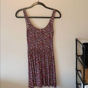 flower printed dress